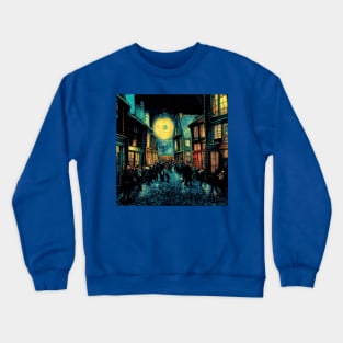 Starry Night in Diagon Alley Crewneck Sweatshirt